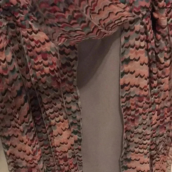 WD.NY Futter Lined Silk Skirt Size 14 Preowned Pleated Waist Side Zip Feminine - Picture 5 of 8